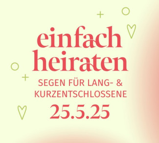einfach heiraten!