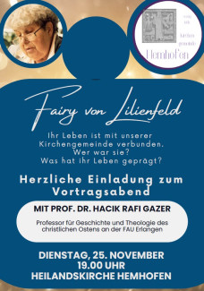 Plakat Vortrag