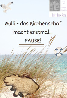 Kirchenschaf Wulli macht Urlaub an der Nordsee